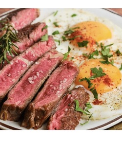STEAK AND EGG 